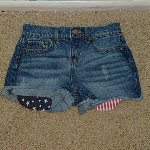 Old Navy Jean Shorts w/ festive pockets
